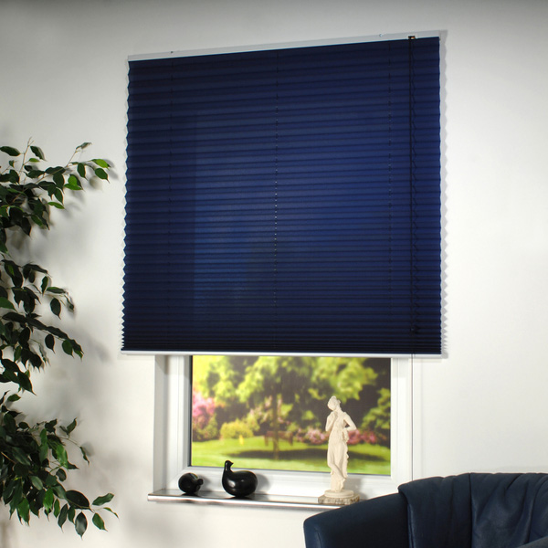 Rolloworld.de - Standard Plissee freihängend Faltstore Plissee Jalouise