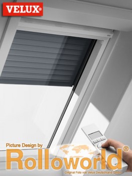 Velux Elektro Rollladen d.grau GGL/GPL/GGU/SML/S10/610