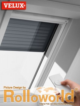Velux Solar Rollladen d.grau GGL/GPL/GGU/SSL/S08/608
