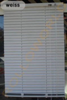Standard Aluminium Jalousie - Jalousien in 130 cm H�he wei�
