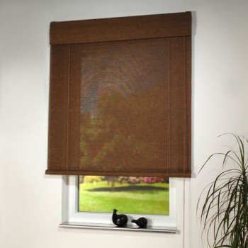 Roll-Up Bambusrollo mit Seitenzug H�he 175 cm