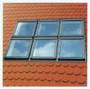 Eindeckrahmen Velux f�r flache EDM 