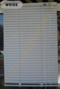Standard Aluminium Jalousie - Jalousien in 130 cm H�he wei�